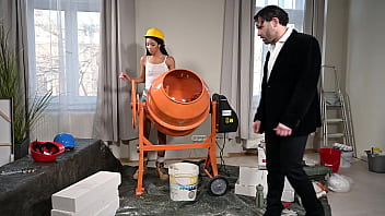 Builder babe lia lin sucks and fucks her client to sweeten the deal gp3161