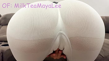 Big butt asian busty workout