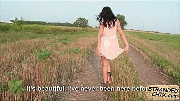 Hot teen fucks for a lift kira queen 3