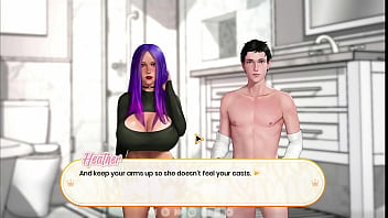 Young man fucking every lady in the house part4