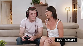 Lonely milf stepmommy let her gaming stepson fuck her doggy Lonely milf stepmommy let her gaming stepson fuck her doggy