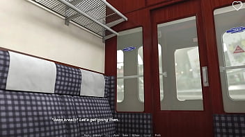 Off the record #03 korean girl gets creampied and cowgirl in a public train