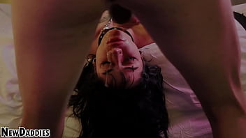 Aurora anarchy upside down face fuck spitting on face