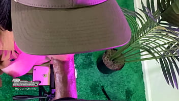 Brazilian babe tries to deepthroat