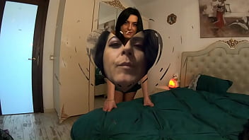 Milfycalla masturbating and peeing after ironing a winter puffer coat