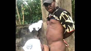 I went out with a friend to have outdoor sex he was tasty i end up peeing in his mouth he drank every sip of it