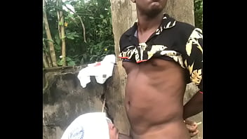 I went out with a friend to have outdoor sex he was tasty i end up peeing in his mouth he drank every sip of it