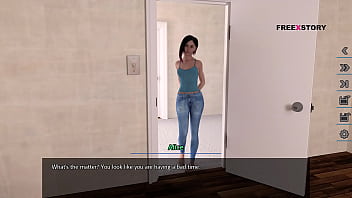 Dreams of desire latisha showing her huge breasts to alex while she is helping his studies