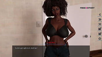 Dreams of desire latisha showing her huge breasts to alex while she is helping his studies