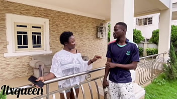 The gardener with the giant african cock