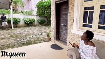 The gardener with the giant african cock