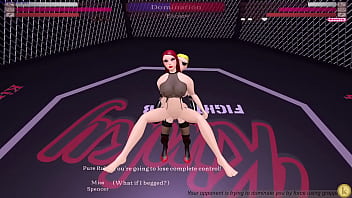 Ruby vs miss spencer kyfc sexfight lesbian strap on