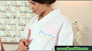 Slippery nuru massage and dick rubbing sex video 09