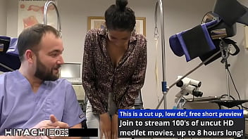 Freshman gets mandatory hitachi orgasm from doctor tampa miss mars