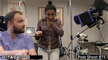 Freshman gets mandatory hitachi orgasm from doctor tampa miss mars