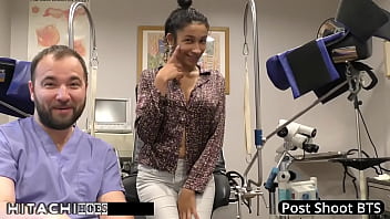 Freshman gets mandatory hitachi orgasm from doctor tampa miss mars