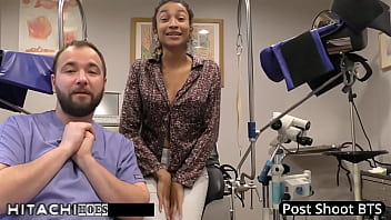 Freshman gets mandatory hitachi orgasm from doctor tampa miss mars