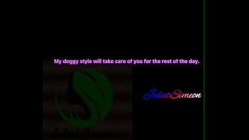 Bend over like a good girl and i will fuck and squirt on you like my dildo