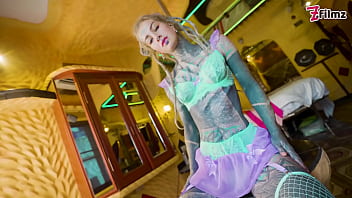 Dreadlocked Tattooed Stripper Ending Her Show With A Happy Ending Anal And Facial thumbnail