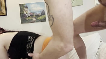 Teen anal reverse cowgirl pussy stretching