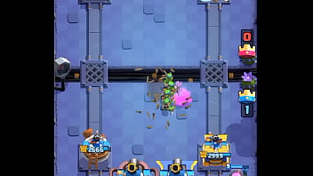 Partidaza de clash royale súper epica xd