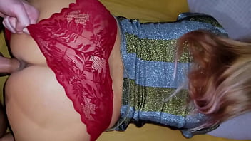 Stepmom asks for cum on dirty soles