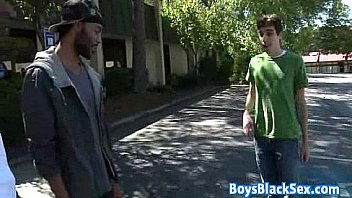 Blacks On Boys Gay Hardcore Bareback Interracial Porn Video 08 thumbnail