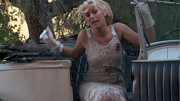 She will be taking off her panties next allowing you to see that she has a couple