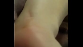 Wife sucks cock on cold winter night