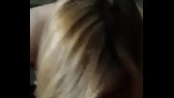 Wife sucks cock on cold winter night