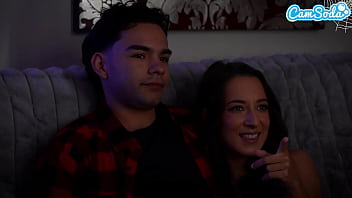 Tiny milf watches her bf turn into a werewolf and have to fuck his bbc to turn him back halloween special