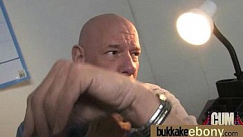 Busty black babe bubble bath group cocksuck 26