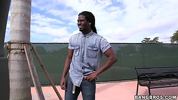 White pornstar loves black dick