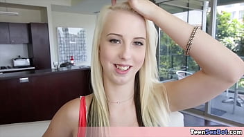 Petite blonde stepsister first taboo fuck