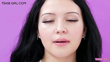 Stunning brunette model sexy close up