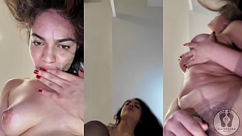 4k hairy pussy teasing twerk masturbating in stockings for u