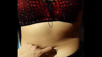 I relax with her belly button