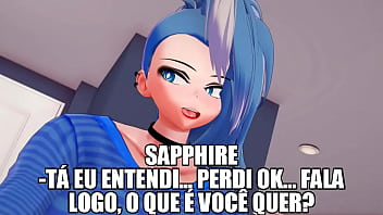 Tw fanfic sapphire loses a bet and fucked pt br