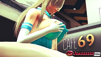 Sexy And Hot Asuna Ichinose – Busty Blue Suit Anime Girl Performs Titjob Handjob And Pov Blowjob Leading To Sperm Filling Her Mouth In Honey Select 2 thumbnail