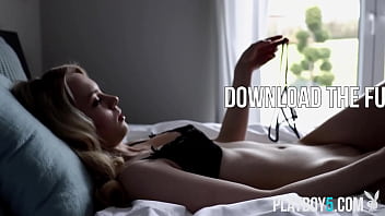 Germany delivers us this perfect blonde teen model in hot lingerie