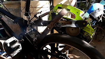Wide open throttle chainsaw bike