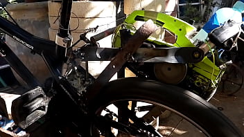Wide open throttle chainsaw bike