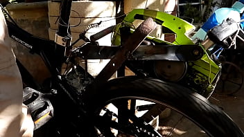 Wide open throttle chainsaw bike