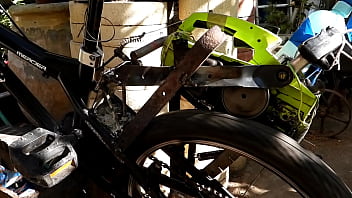 Wide open throttle chainsaw bike