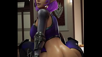Skye sit on big dick