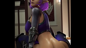 Skye sit on big dick