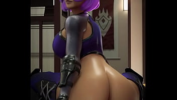 Skye sit on big dick