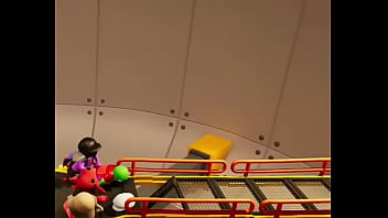 Obreros cachondos en fabrica