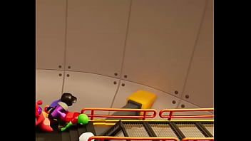 Obreros cachondos en fabrica