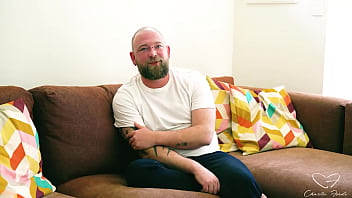 Lucky caleb he got milked & ridden by pawg charlie forde on a couch